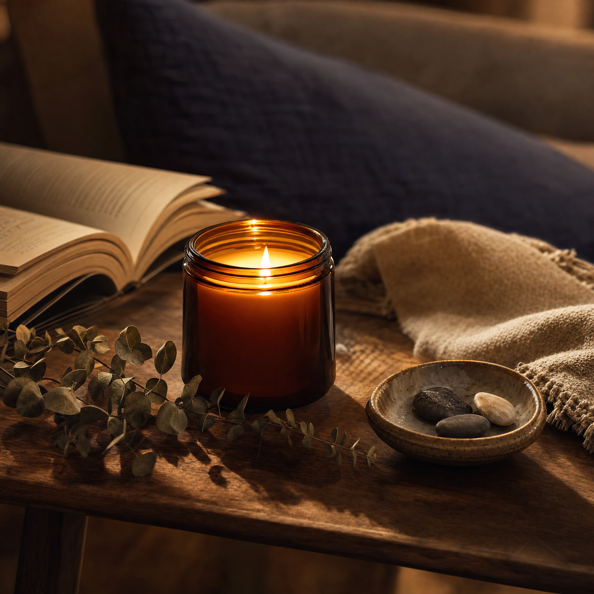 Bougie Végétale Parfumée « Intention » — bougie-ambiance