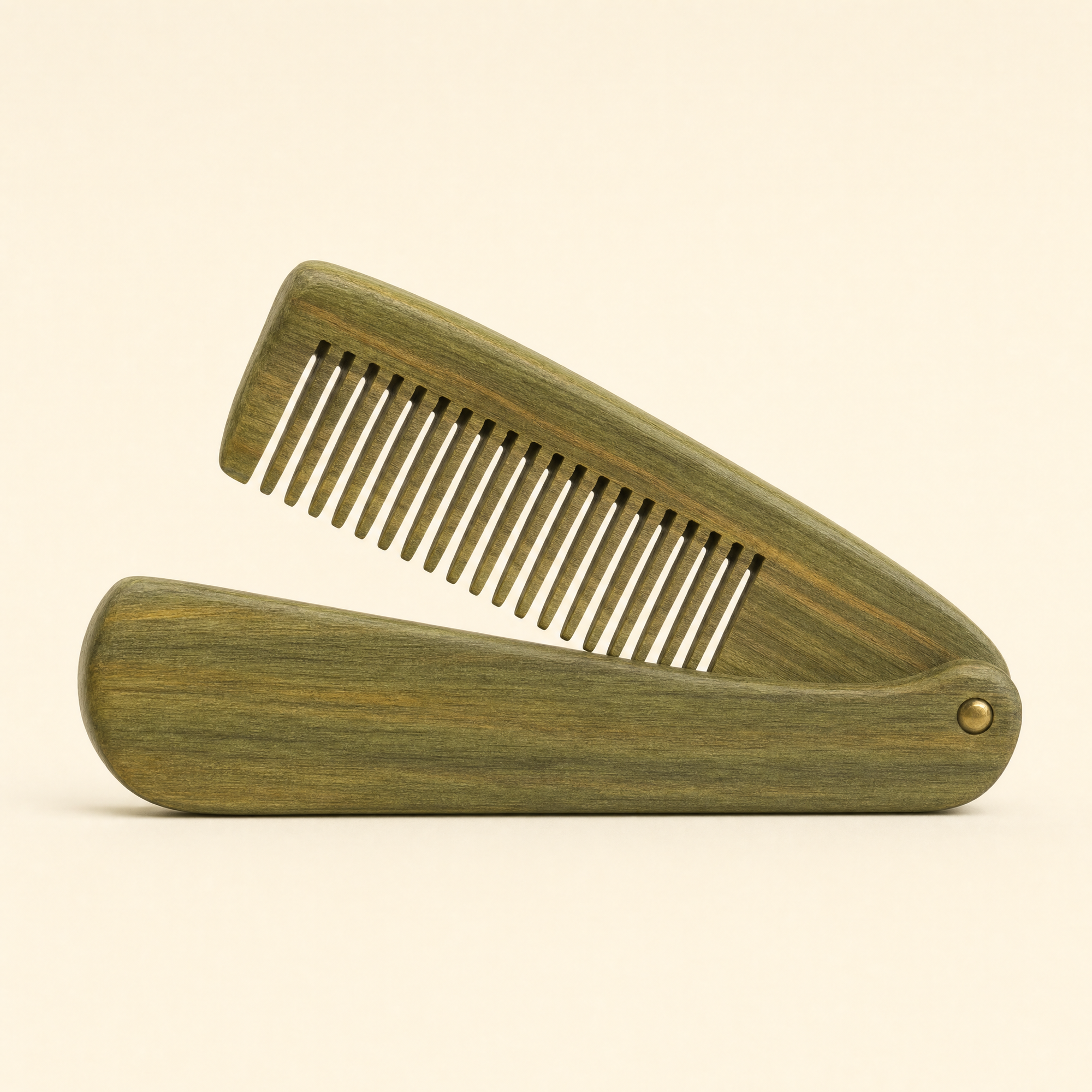 Peigne à Barbe en Bois de Santal, Discipline & Douceur — peigne-packshot