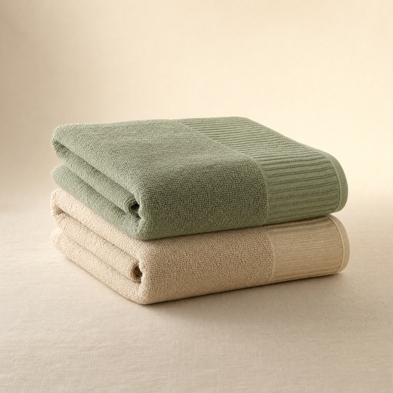 Serviette Visage Bambou & Coton Bio, Douceur Quotidienne